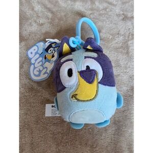 Bluey Heeler Plush Backpack Clip On Toy Moose Toys Small Stuffed Animal NWT
